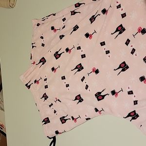 Fleece pajama bottoms